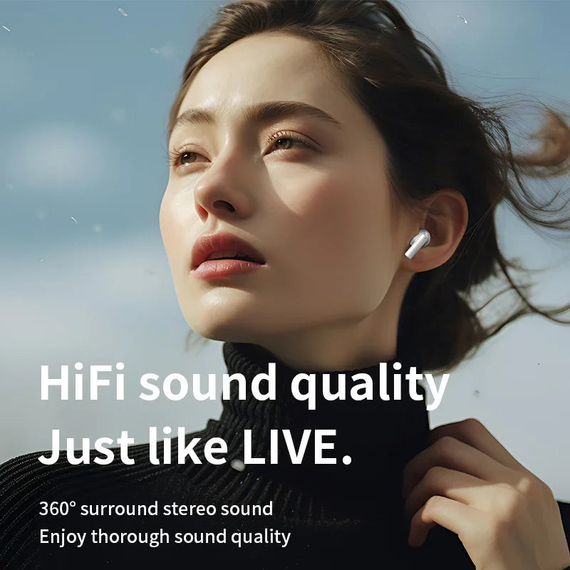 Premium Earbuds - Bluetooth 5.3 - Siri & NFC - Waterproof - 20h Battery