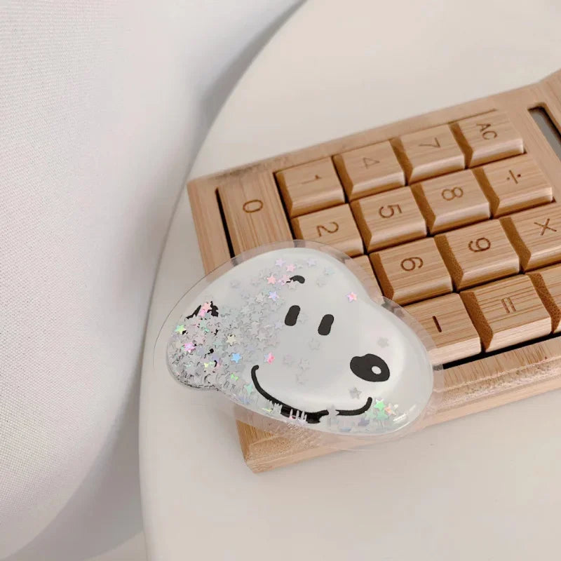 Snoopy Phone Ring Holder - Retractable - Finger Stand - Cute Design - Gift