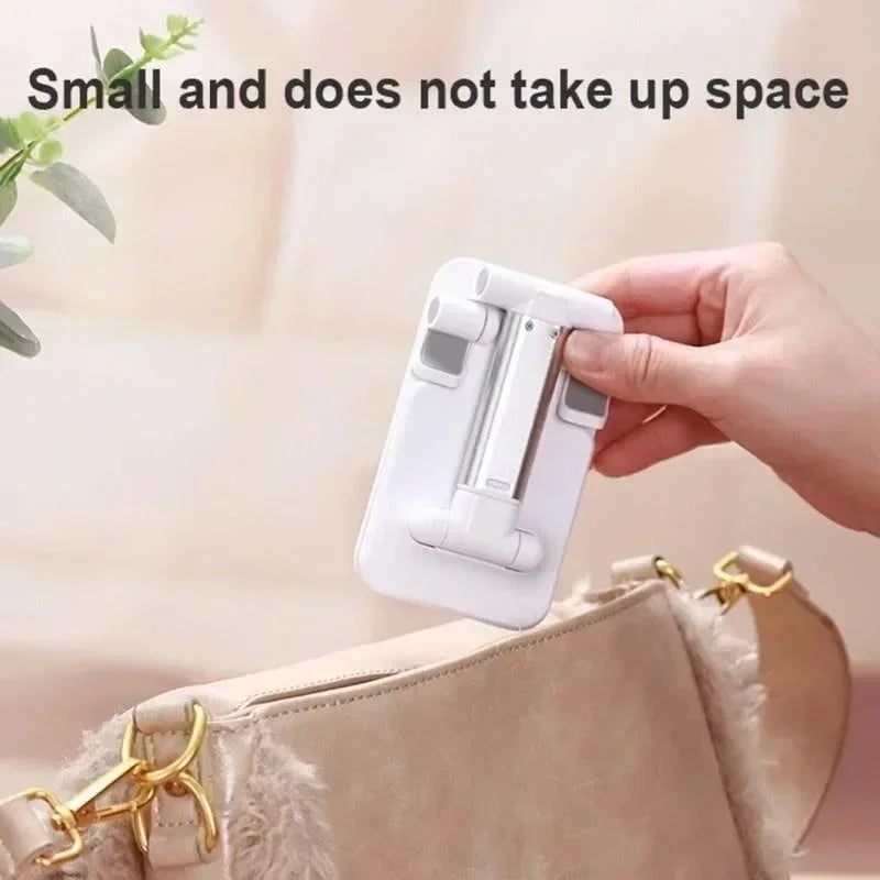 Foldable Telescopic Phone Holder - Portable - Compact Design - Adjustable