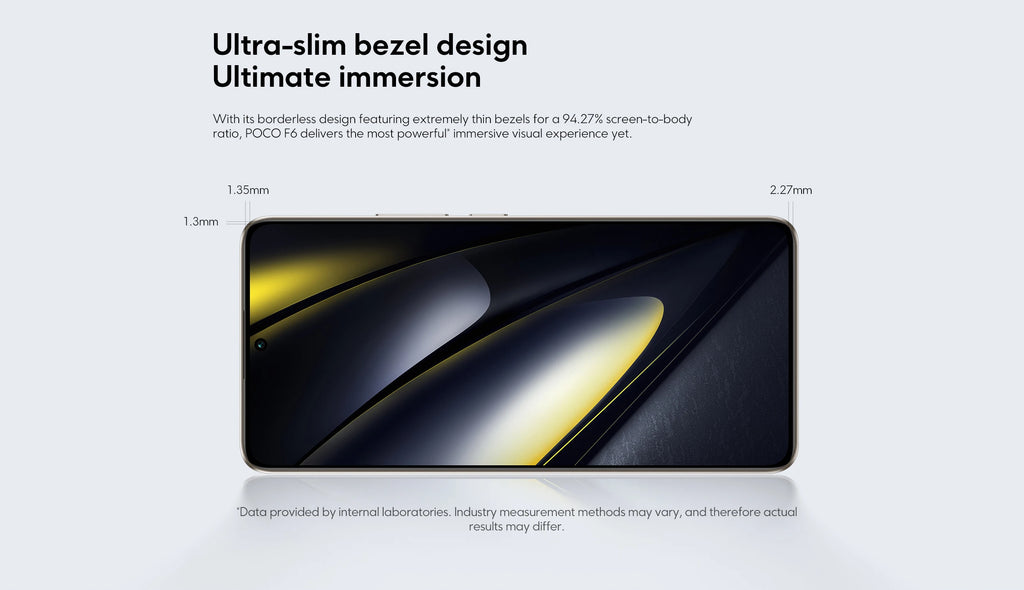 POCO F6 5G - 120Hz AMOLED - 50MP OIS Camera - Snapdragon 8s Gen 3 - 90W Charging