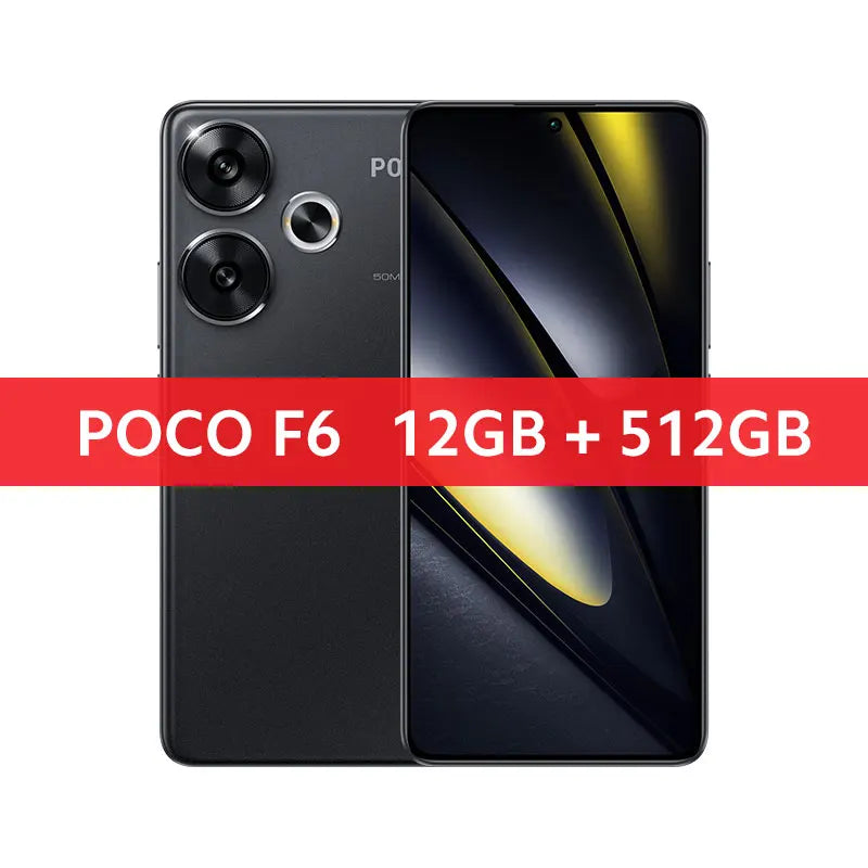 POCO F6 5G - 120Hz AMOLED - 50MP OIS Camera - Snapdragon 8s Gen 3 - 90W Charging