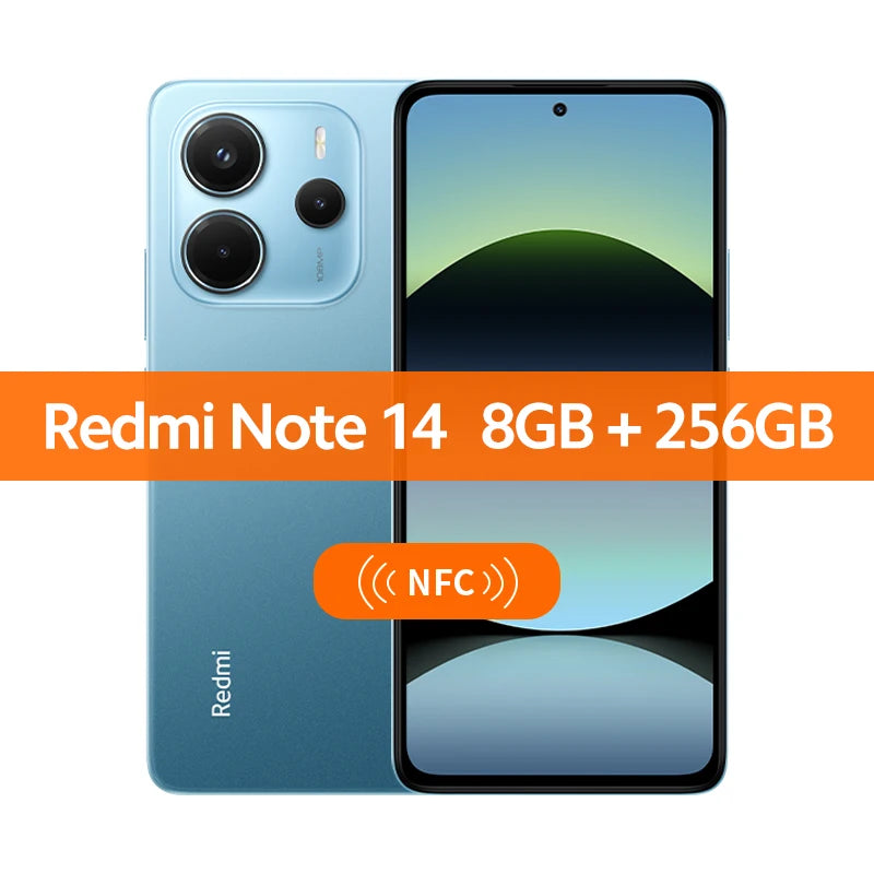 Xiaomi Redmi Note 14 - 6.67" AMOLED 120Hz - 108MP Camera - 5500mAh - 33W Charging