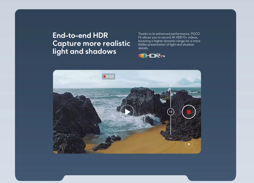 POCO F6 5G - 120Hz AMOLED - 50MP OIS Camera - Snapdragon 8s Gen 3 - 90W Charging