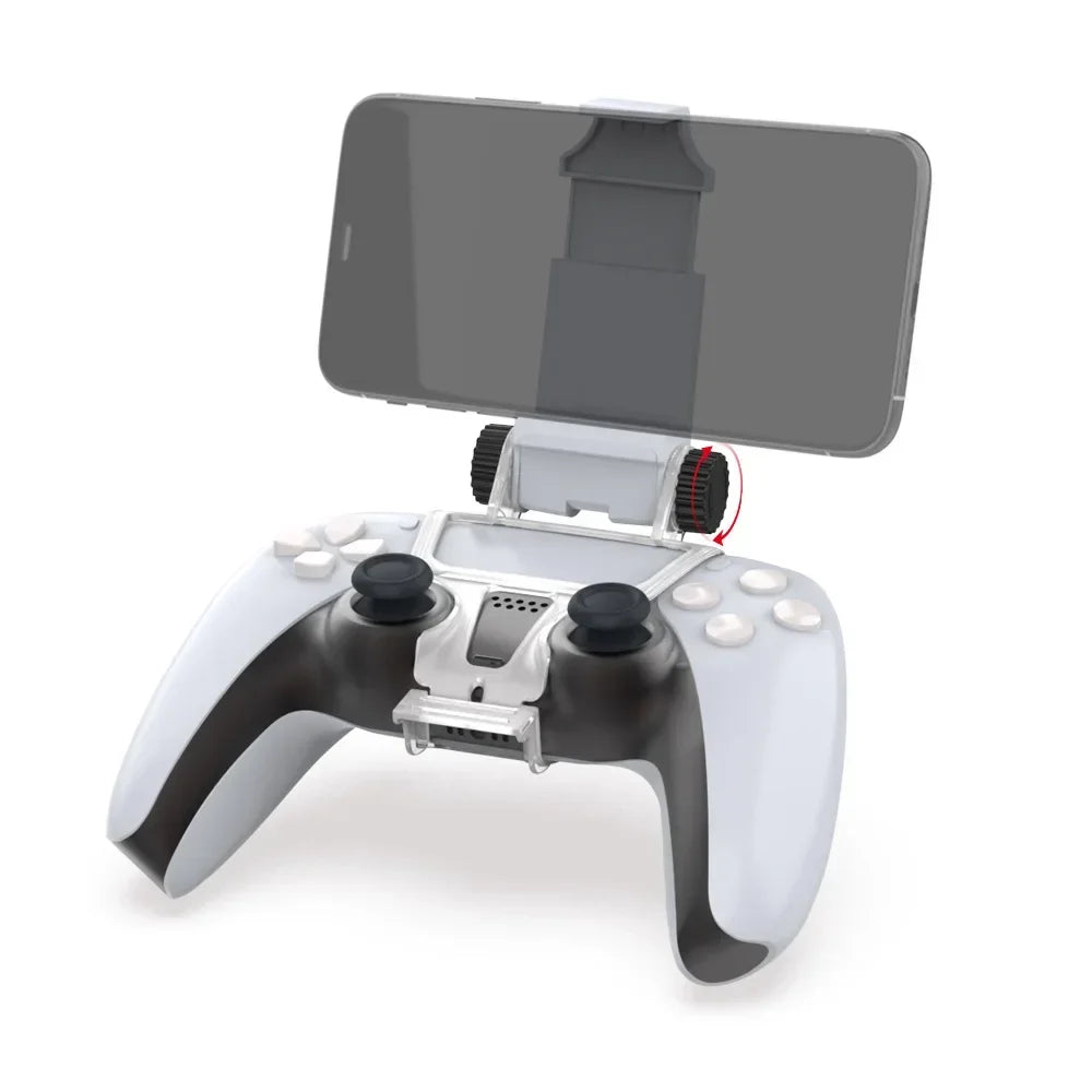 PS5 Controller Phone Clamp - DualSense - Angle Adjustable - Universal Mount