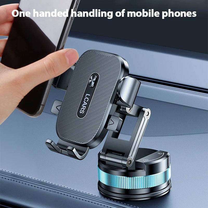 Car Dashboard Phone Mount - Multi-angle - Suction Cup - Swivel - Universal