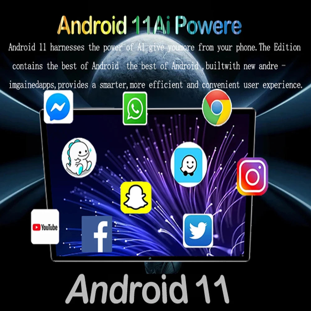 Tablet 10.1" - Android 11 - 4GB+64GB - 5000mAh - Global Version