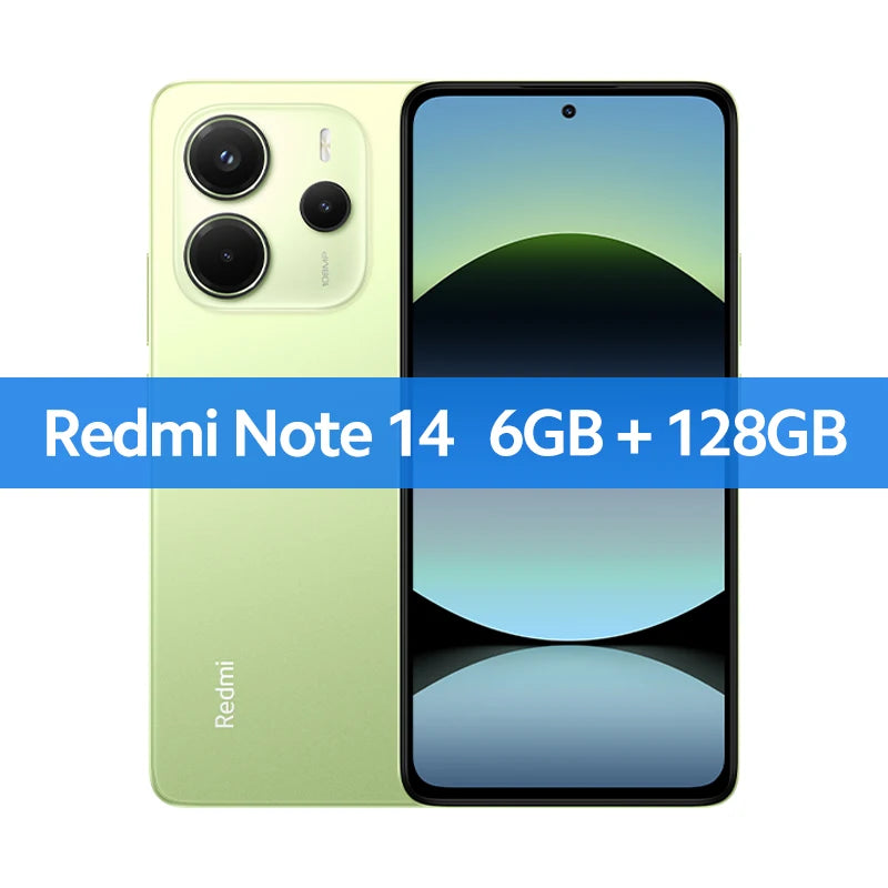 Xiaomi Redmi Note 14 - 6.67" AMOLED 120Hz - 108MP Camera - 5500mAh - 33W Charging