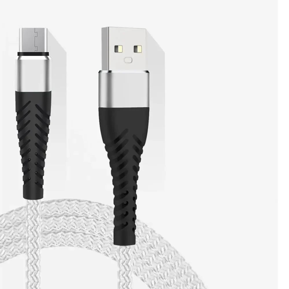 Fast Charging Cable 2.4A - Micro USB/USB-C - 1M/2M/3M - Universal