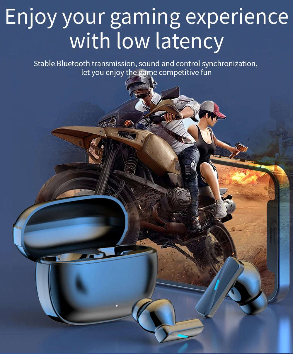 Noise Cancelling Earbuds - Bluetooth 5.3 - ANC Technology - 30h Battery