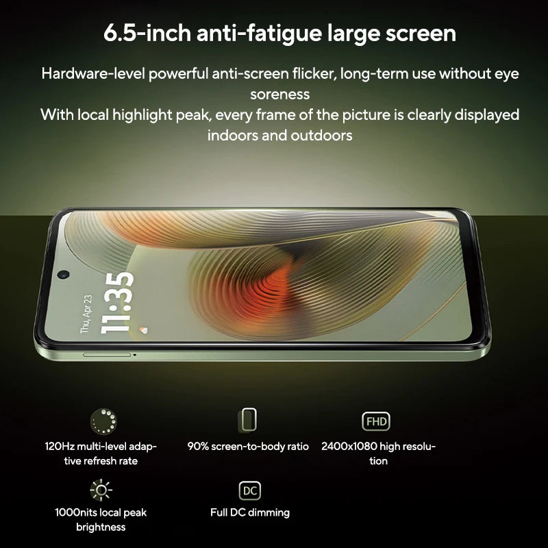 Motorola MOTO G55 - 6.5" 120Hz - Dimensity 7025 - 50MP Camera - 256GB
