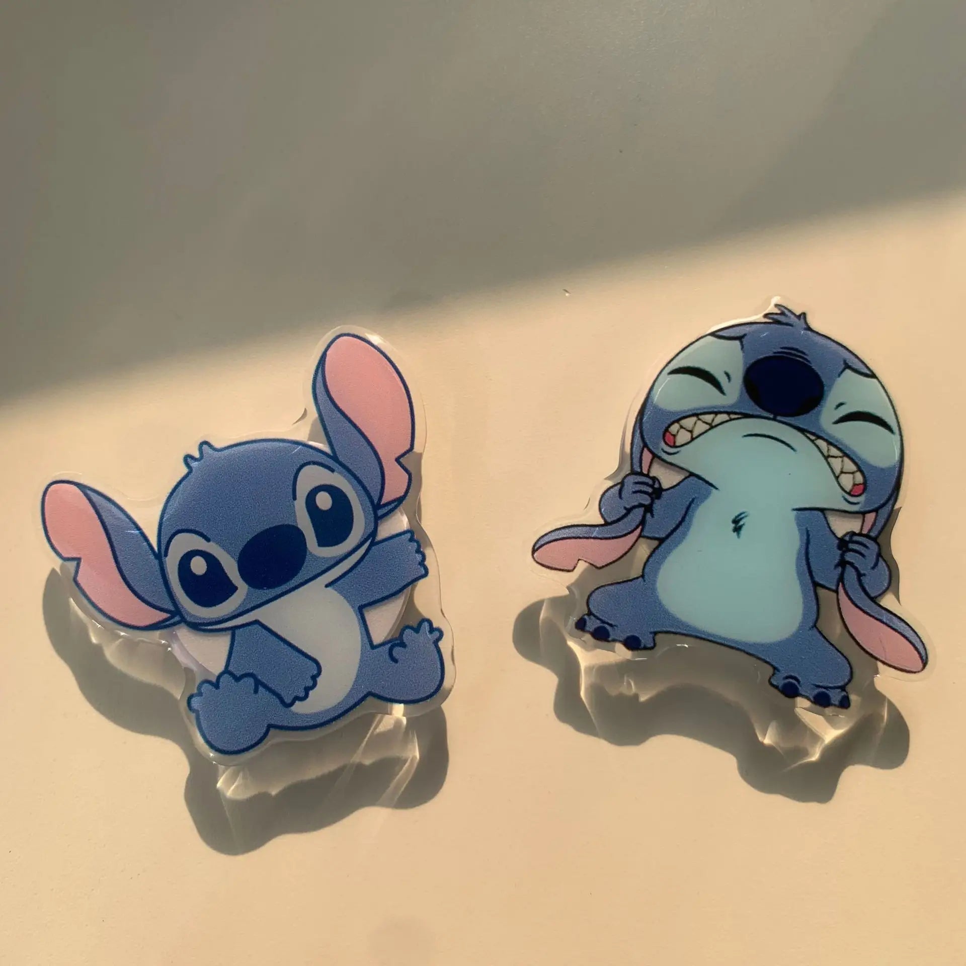Stitch Phone Holder - Foldable - Retractable Air Cushion - Cute Anime Design