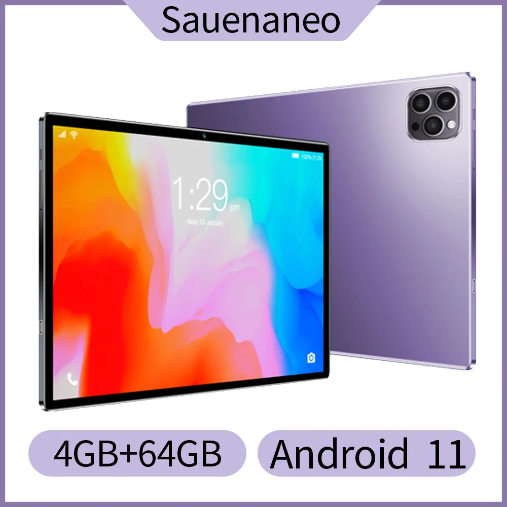 Tablet 10.1" - Android 11 - 4GB+64GB - 5000mAh - Global Version