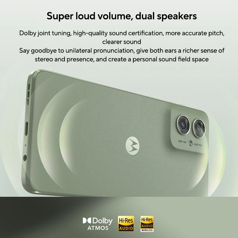 Motorola MOTO G55 - 6.5" 120Hz - Dimensity 7025 - 50MP Camera - 256GB