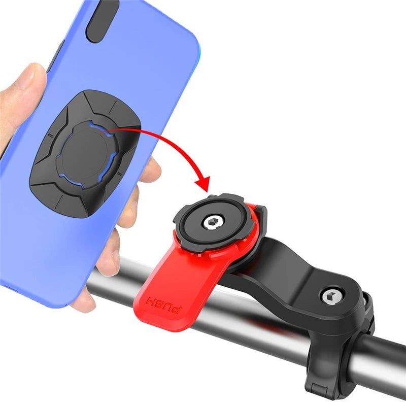 Bike Handlebar Phone Holder - Adjustable - MTB Compatible - Universal