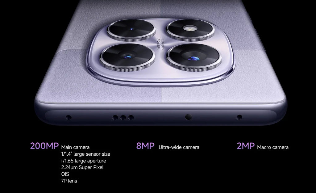 Xiaomi Redmi Note 14 Pro 5G - 6.67" AMOLED 120Hz - 200MP Camera - 5110mAh