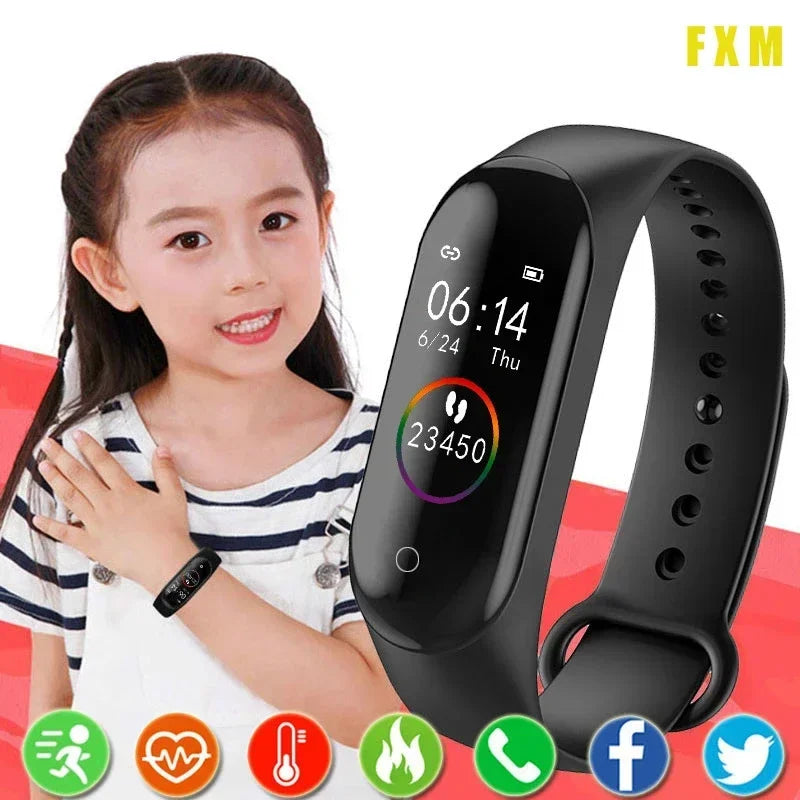Kids Smartwatch - Waterproof - Fitness Tracker - Sport Bracelet - For Boys & Girls