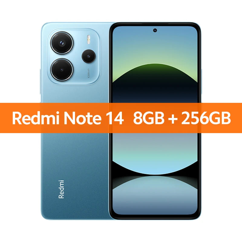 Xiaomi Redmi Note 14 - 6.67" AMOLED 120Hz - 108MP Camera - 5500mAh - 33W Charging