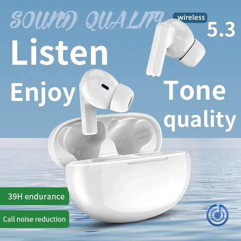 Premium Earbuds - Bluetooth 5.3 - Siri & NFC - Waterproof - 20h Battery