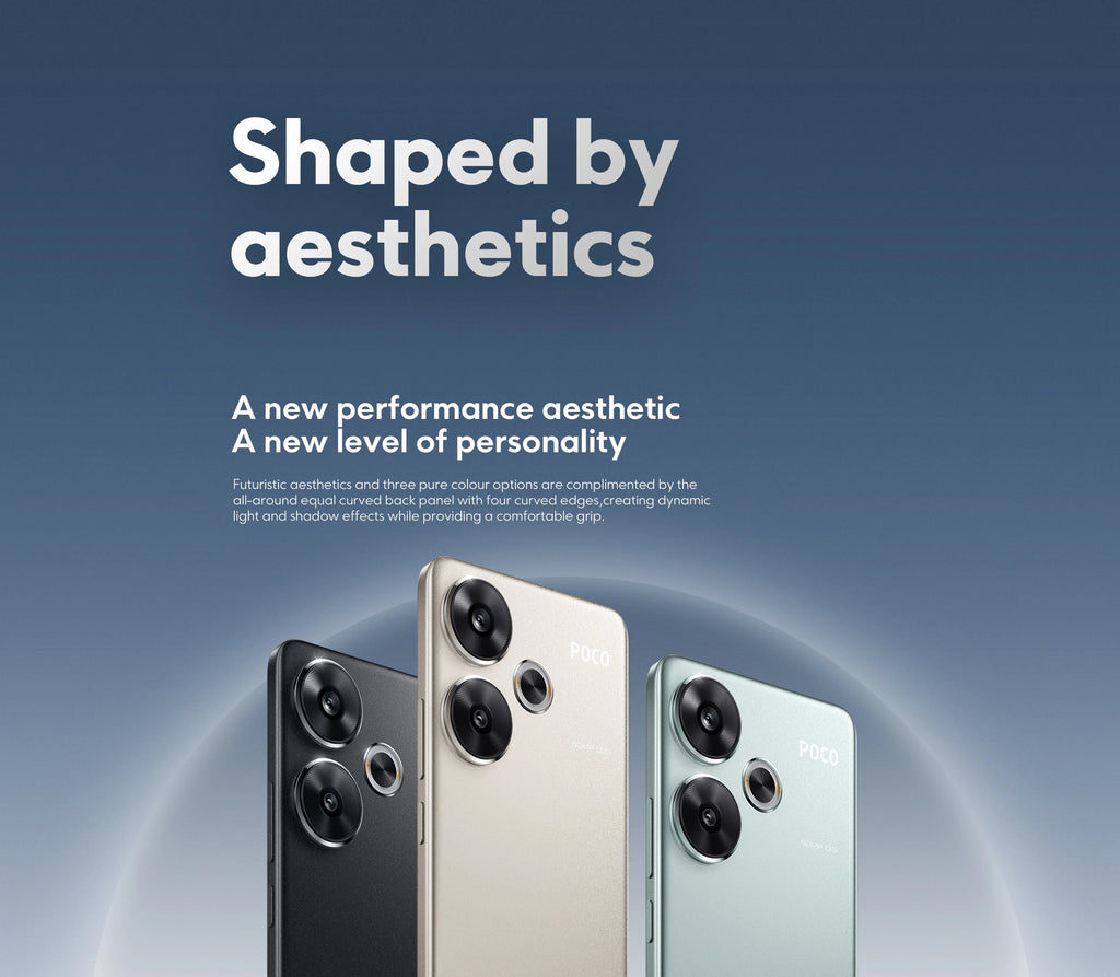 POCO F6 5G - 120Hz AMOLED - 50MP OIS Camera - Snapdragon 8s Gen 3 - 90W Charging