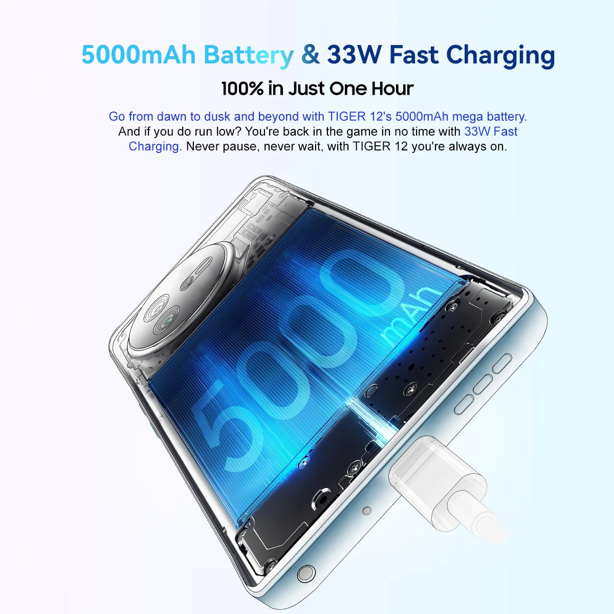 Blackview OSCAL TIGER 12 - 6.78" 120Hz 2.4K - Helio G99 - 64MP Camera - Android 13