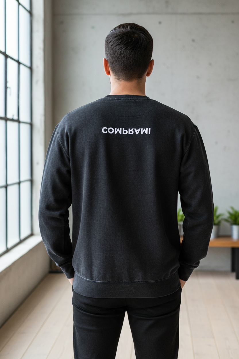 NEXØ Black Crewneck Back COMPRAMI